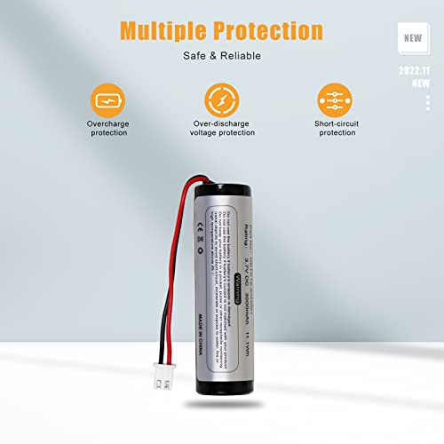 3.7V 3000mAh Li-ion Battery