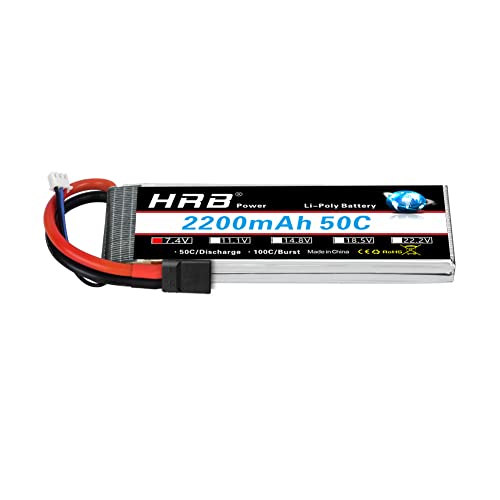 7.4V 2200mAh LiPo Battery
