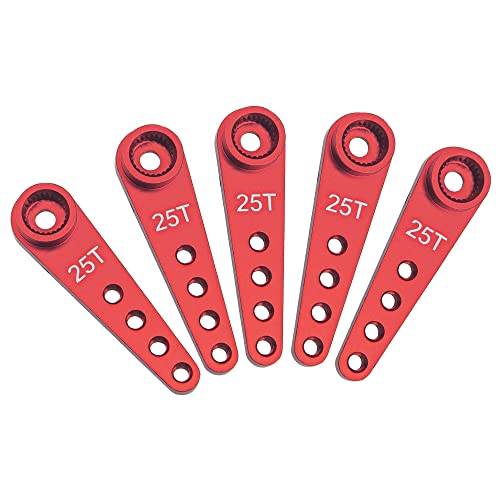 25T Single/Extension Arm Servo Horn Pack
