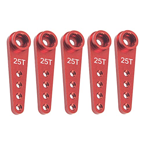 25T Single/Extension Arm Servo Horn Pack