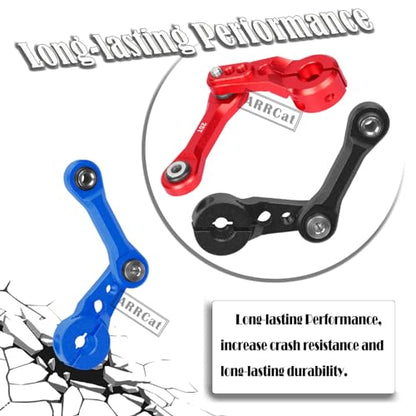 25T Tie Arm Servo Horn Steering Link Red