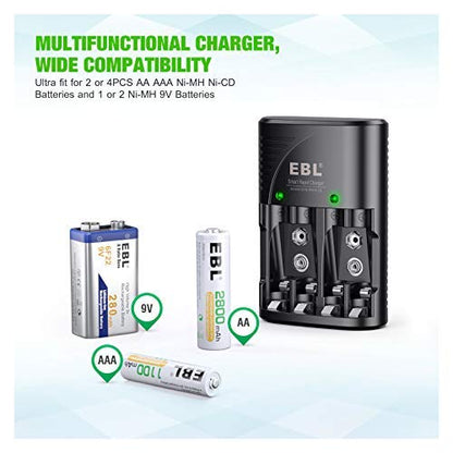 AA,AAA, and 9v Battery Charger