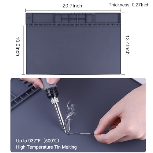 Magnetic ESD Work Mat