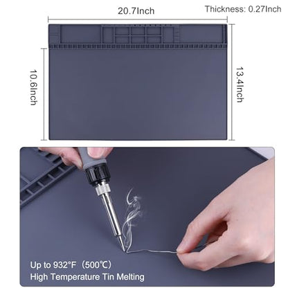 Magnetic ESD Work Mat