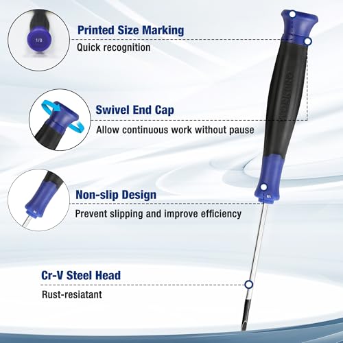 10-Piece Precision Screwdriver Set with Pouch
