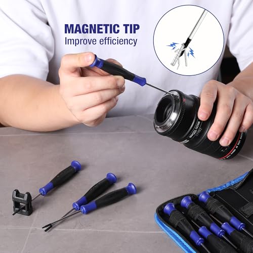 10-Piece Precision Screwdriver Set with Pouch