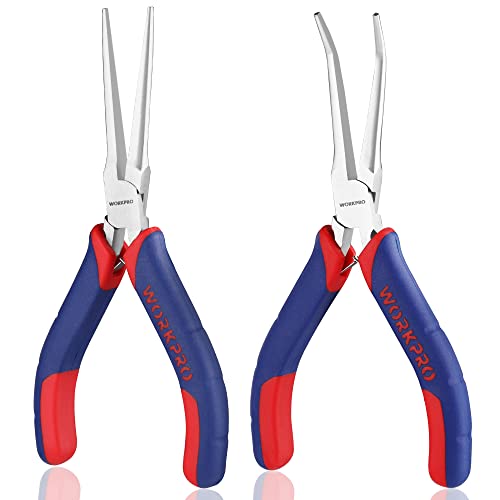 Mini Needle Nose Pliers 2-Pc
