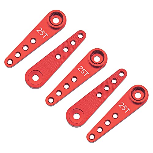 25T Single/Extension Arm Servo Horn Pack