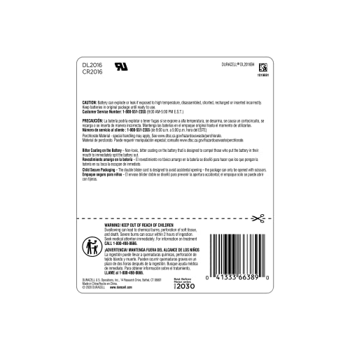 CR2016 Coin Batteries