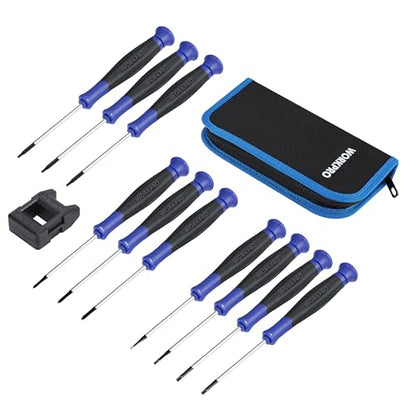10-Piece Precision Screwdriver Set with Pouch