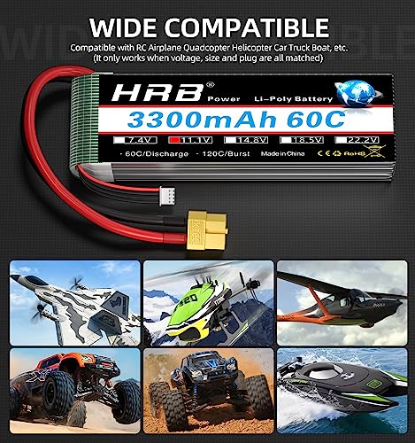11.1V 3300mAh LiPo Battery