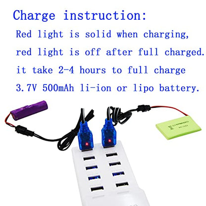 3.7V USB Charger Cable Pack
