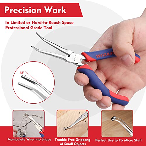 Mini Needle Nose Pliers 2-Pc