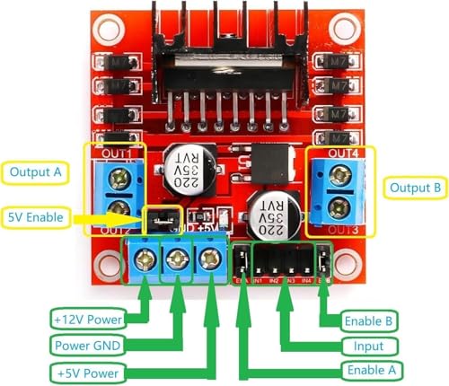 L298N Motor Driver Pack