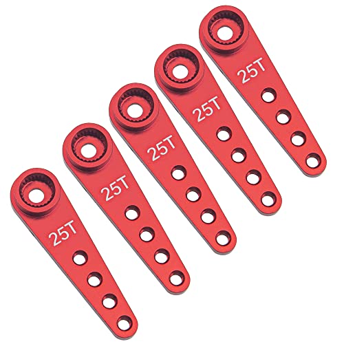 25T Single/Extension Arm Servo Horn Pack