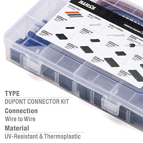 1550PCS Dupont Connector Kit