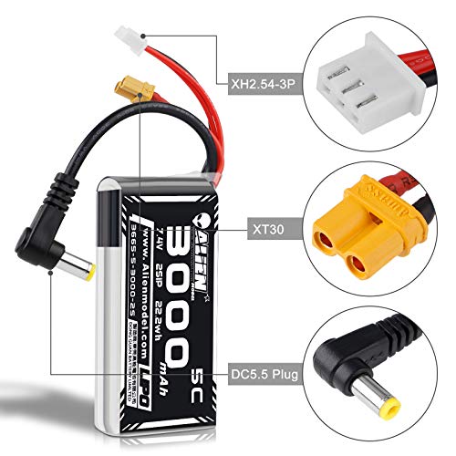 7.4V 3000mAh LiPo Battery