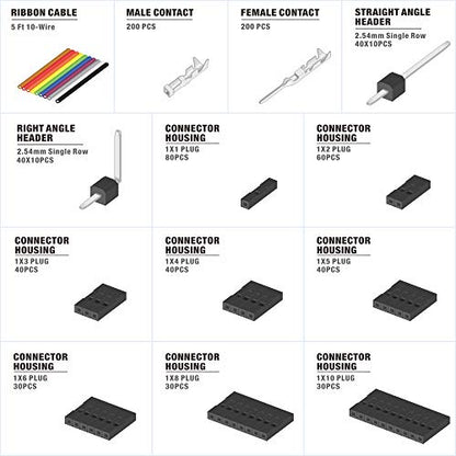 1550PCS Dupont Connector Kit