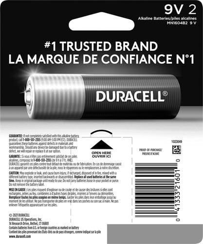 Duracell 9V Batteries