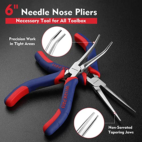 Mini Needle Nose Pliers 2-Pc