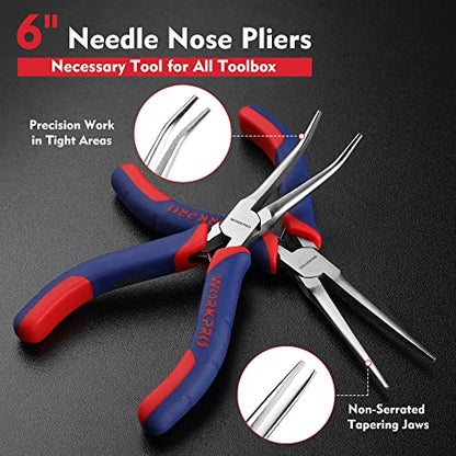 Mini Needle Nose Pliers 2-Pc