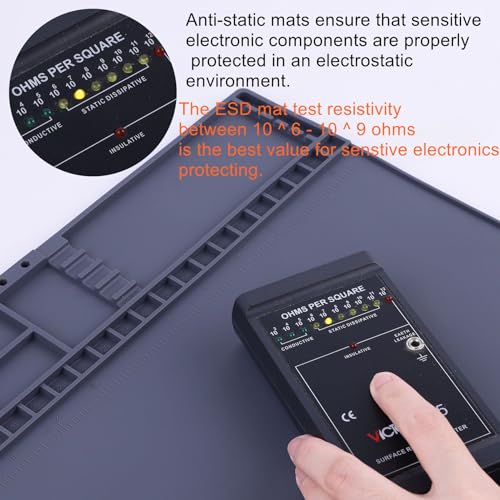 Magnetic ESD Work Mat