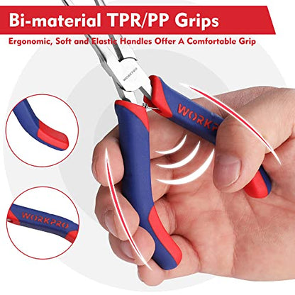 Mini Needle Nose Pliers 2-Pc