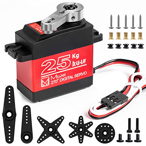 25kg High Torque Metal Gear Servo