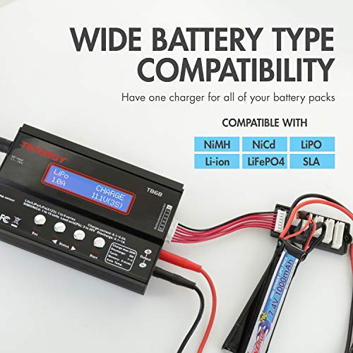 TB-6AB NiMH/NiCD/Li-PO/Li-Fe 3.7-22v Charger